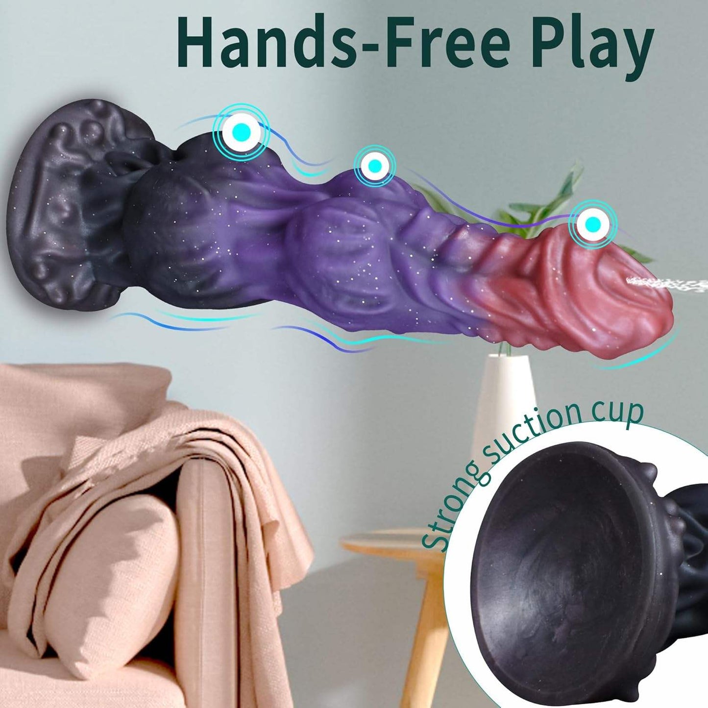 Malakor Dual-Knot Squirting Monster Dildo