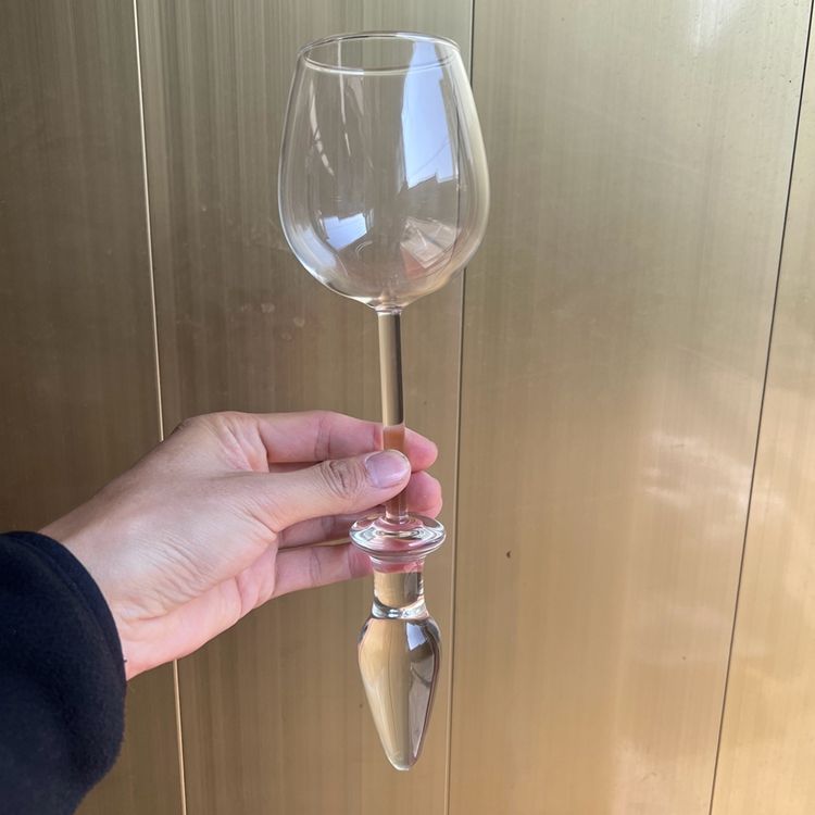 Classic Wine Glass Butt Plug