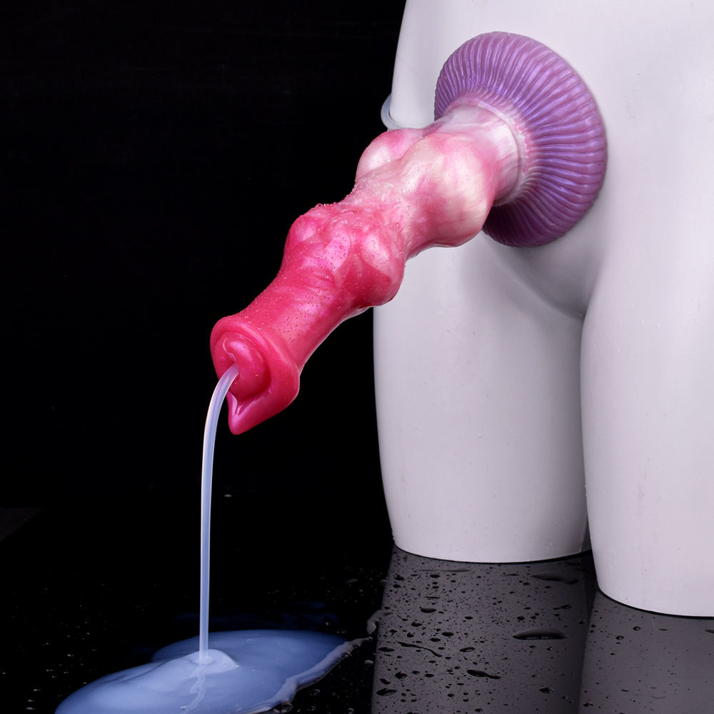 Stallion Pink Fantasy Air-Pump Dildo