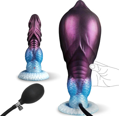 Inflatable Dildo Monster Knot Dildo, Fantasy Horse Inflatable Butt Plug
