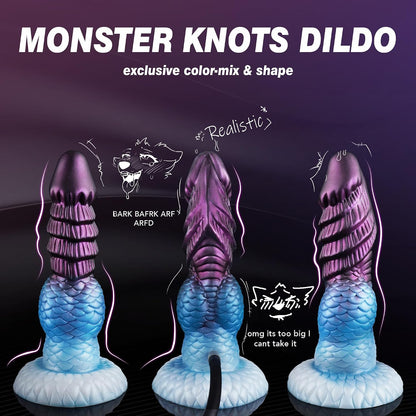 Inflatable Dildo Monster Knot Dildo, Fantasy Horse Inflatable Butt Plug