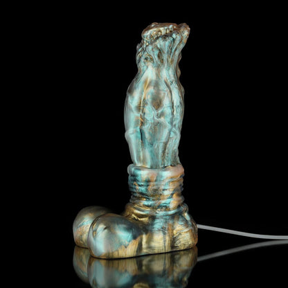 Luan Gradient Green Knot Dildo - Ejaculating Dildo