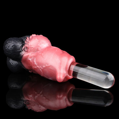 Dog Black-Red Male Masturbator