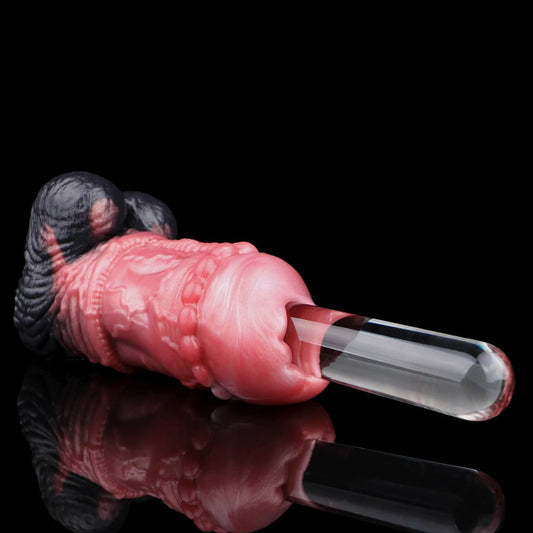 Horse Black-Red Male Masturbator