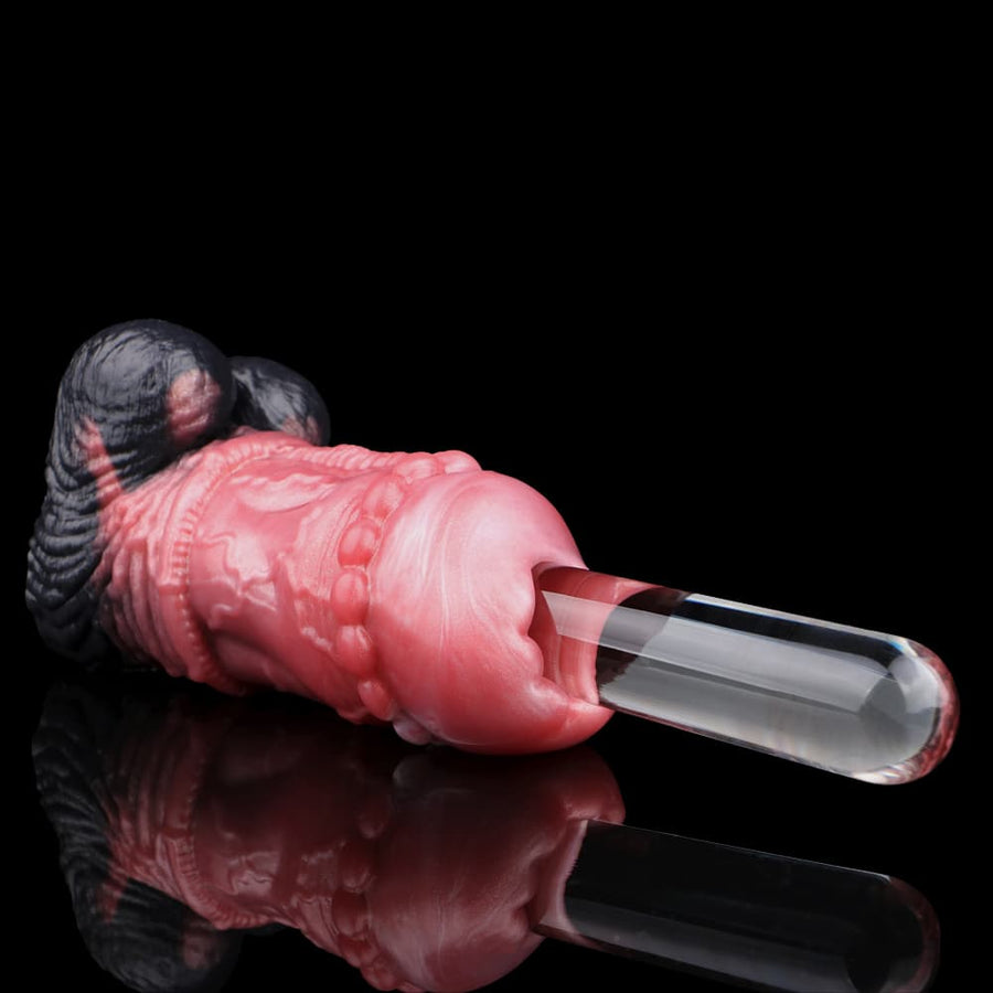 Horse Black-Red Male Masturbator