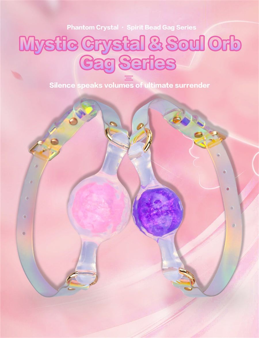 Colorful Crystal Ballgags