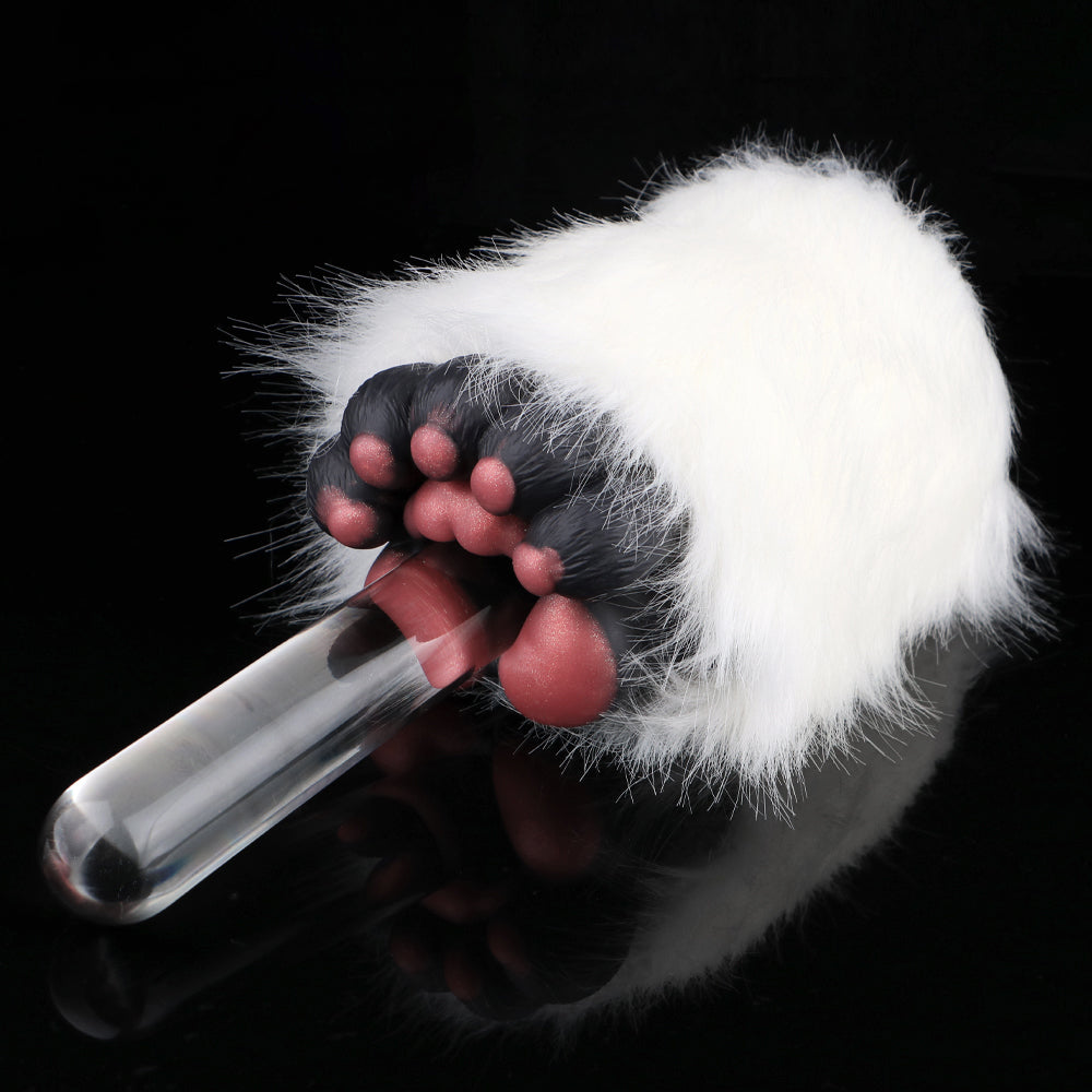 Plush Black Paws Male Masturbator