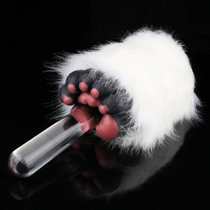 Plush Black Paws Male Masturbator