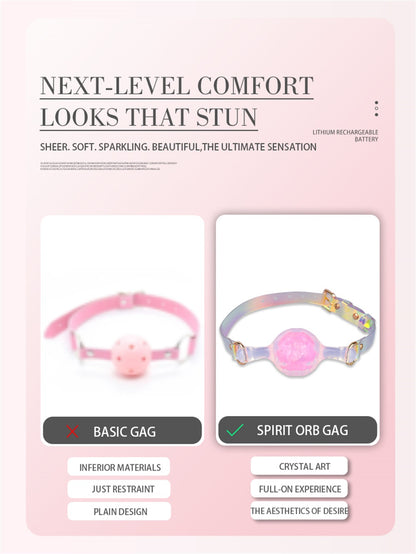Colorful Crystal Ballgags