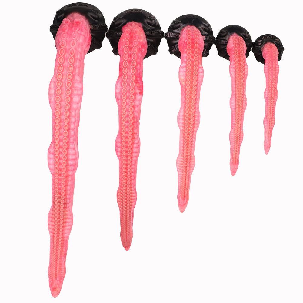 Eel Blue Oversized Tentacle Anal Plug