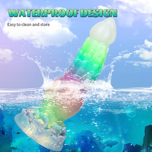 Muscle Strongman Luminous Electric Dildo