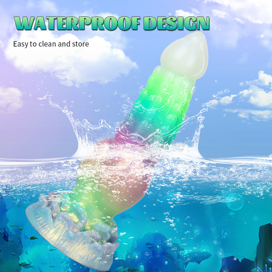 Alien Luminous Electric Dildo | Glow-in-the-Dark Extraterrestrial Fantasy Toy