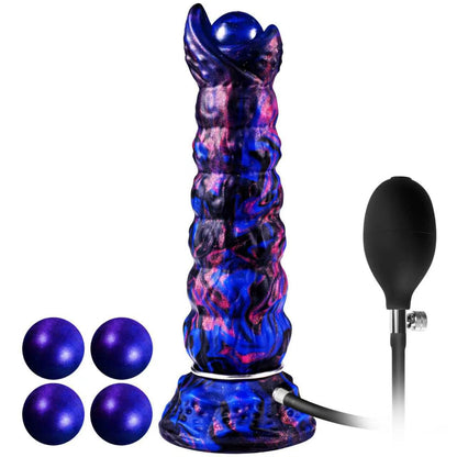 Darcy Inflatable Ovipositor Dildo（4 Eggs）
