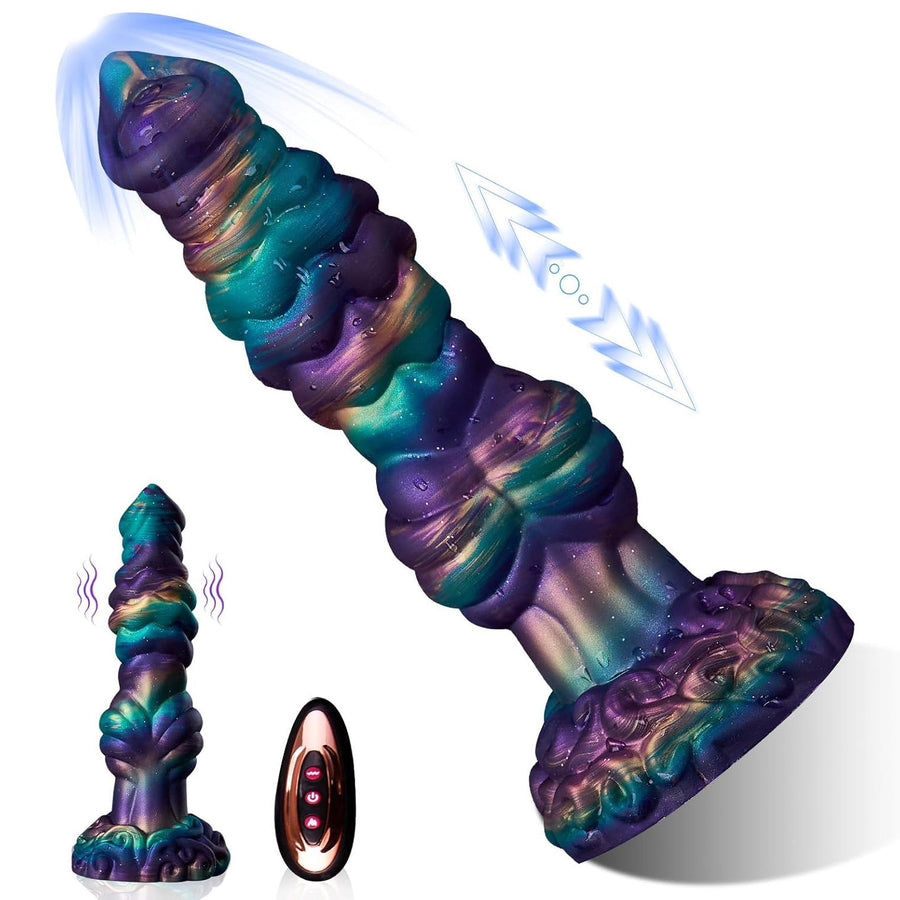 Cosmic Wave™ – Textured Vibrating Silicone Wand