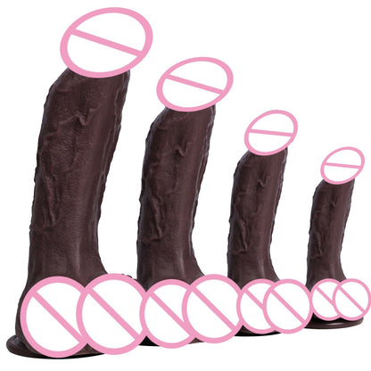 Realistic Silicone Dildo with Suction Cup | Giant Body Safe Dong | Extra Large Soft Silicone Dildo 300g–1806g