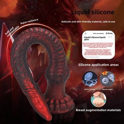 Eel Crimson Tentacle Dildo