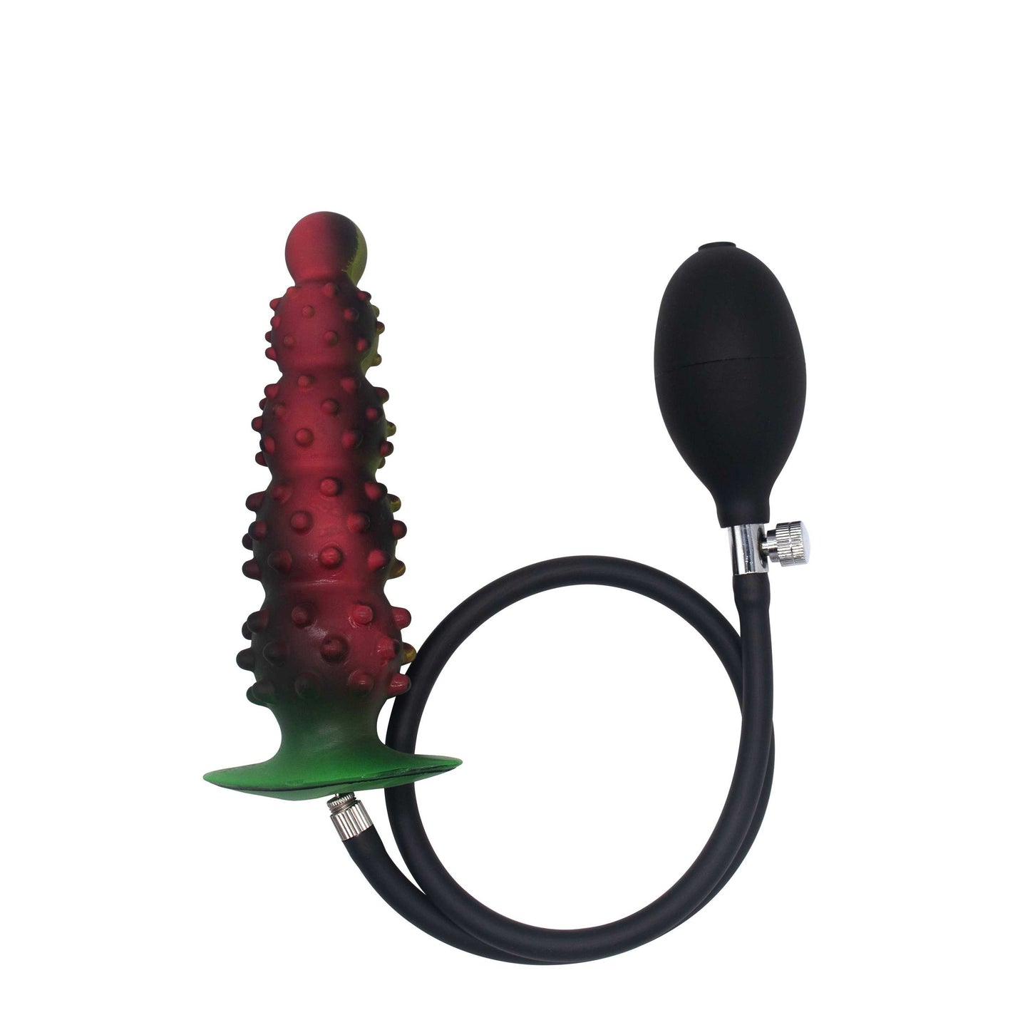 Spiked Inflatable Anal Plug – Adjustable Self-Inflating Pleasure Toy