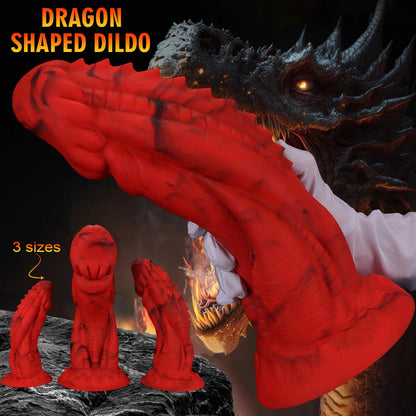 Dragonfire Fantasy Silicone Dildo