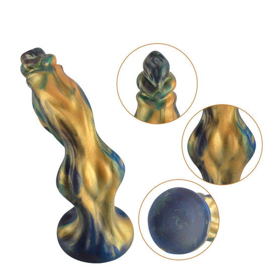 Golden Ocean Twisted Fantasy Dildo