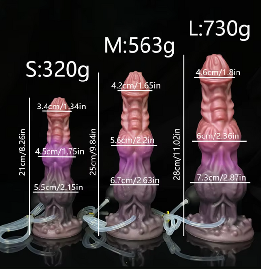 Malakor Dual-Knot Squirting Monster Dildo