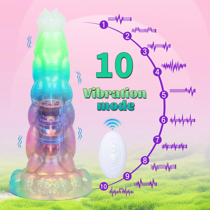 Horse Luminous Electric Dildo | Glow-in-the-Dark Equine Fantasy Toy