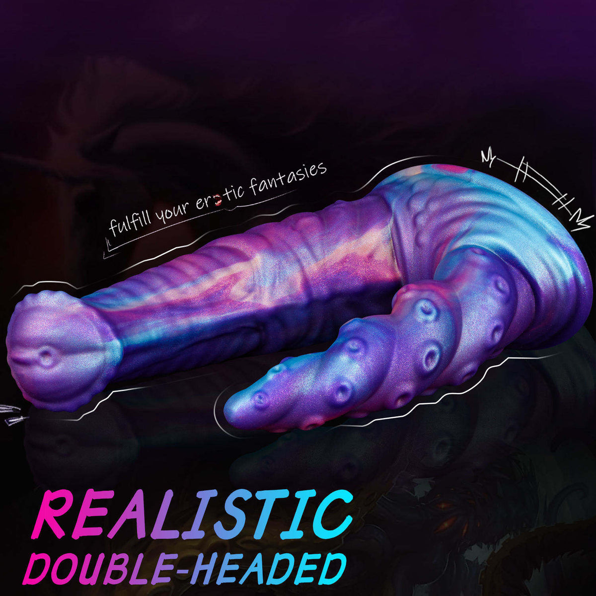 Chimera Twin — Double-Ended Fantasy Dildo