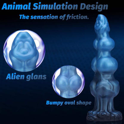 Alien Beast™ Fantasy Silicone Dildo