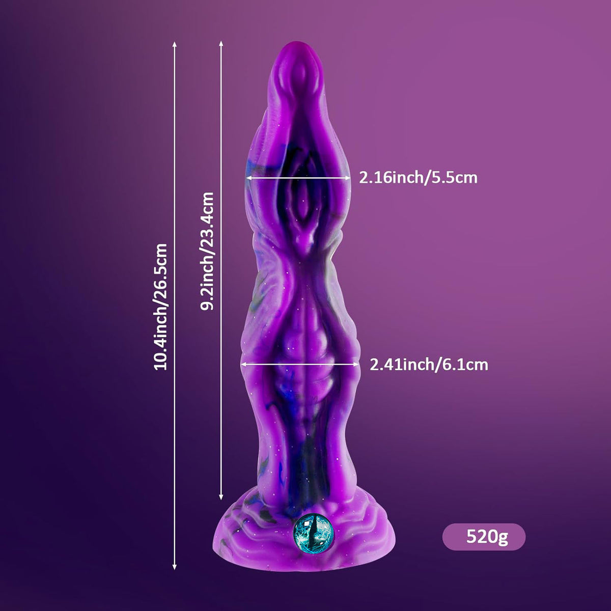 Cosmic Worm Eye Fantasy Dildo