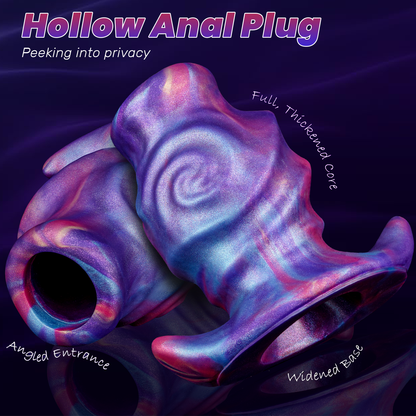 Hollow Expanding Silicone Butt Plug – Anal Trainer & Dilator