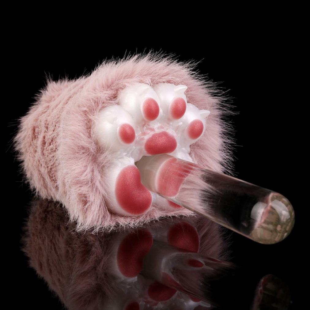 Plush White Paws Male Masturbator