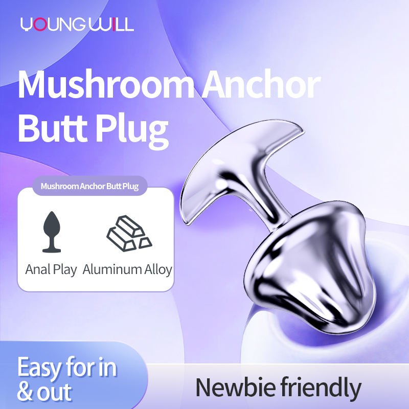 Mushroom Anchor Butt Plug – 3 Sizes