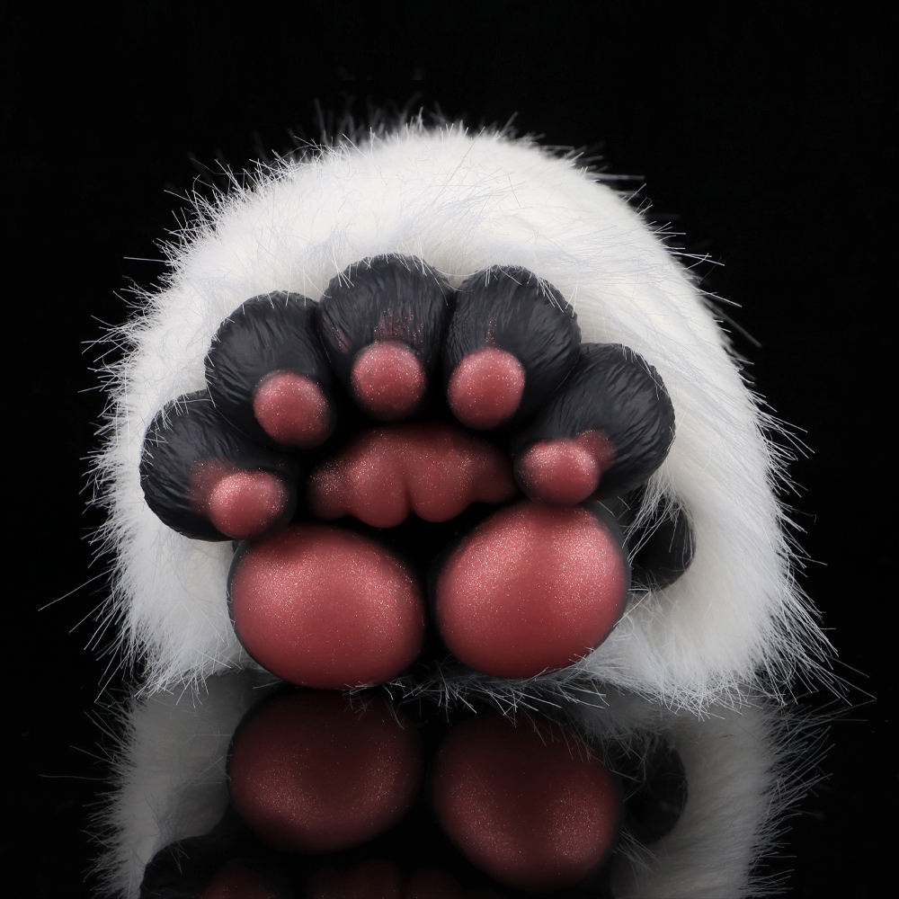 Plush Black Paws Male Masturbator