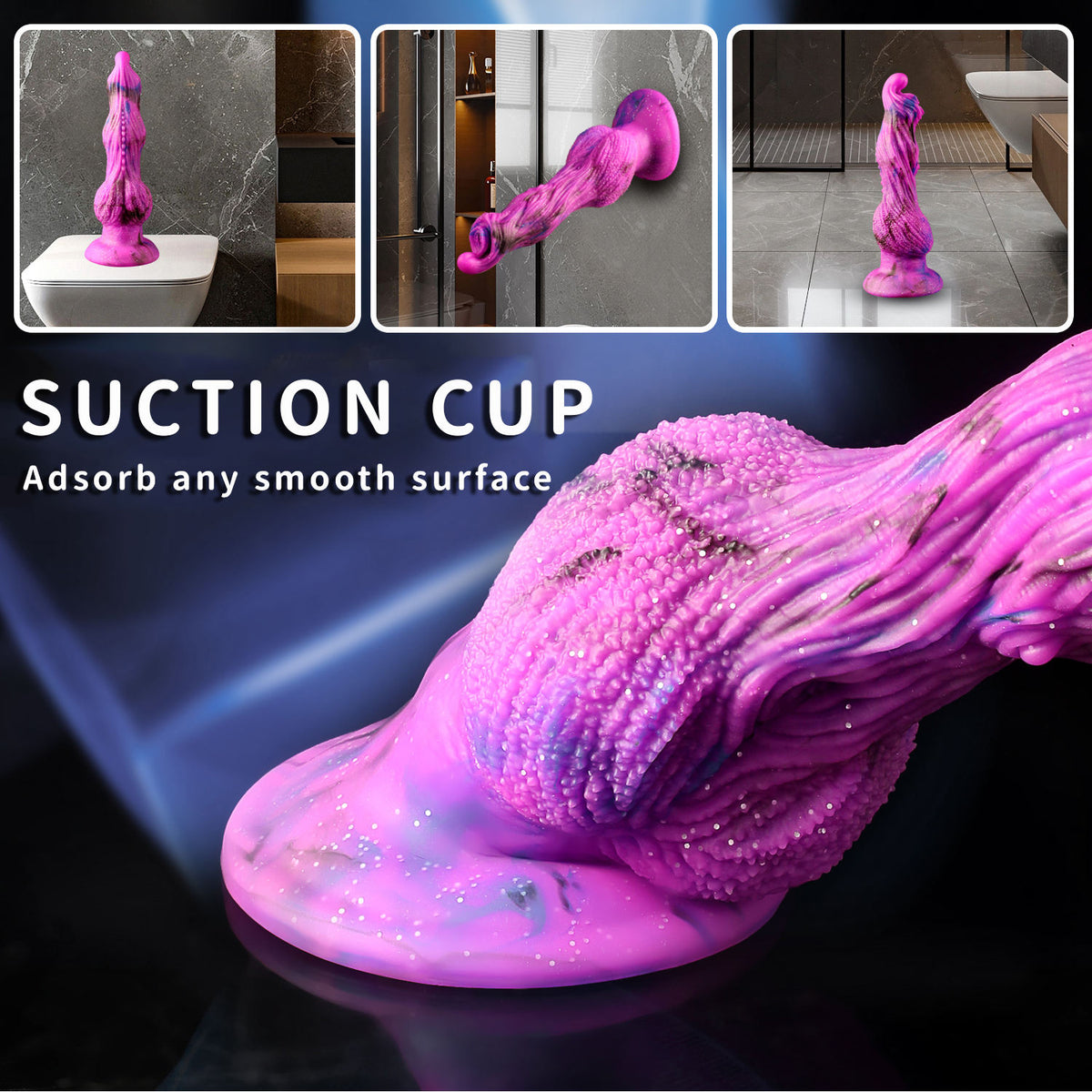 Wolf King Fantasy Suction-Cup Dildo