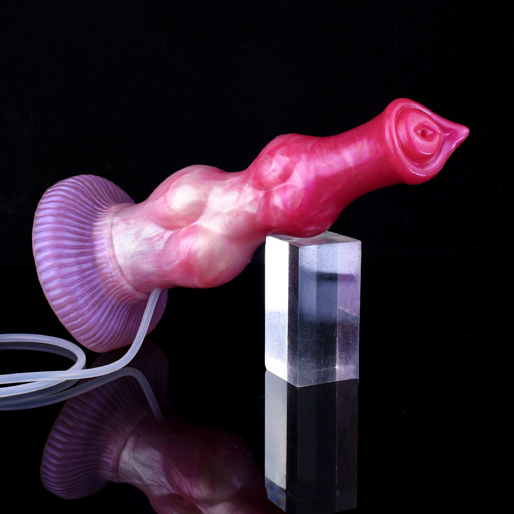 Stallion Pink Fantasy Air-Pump Dildo