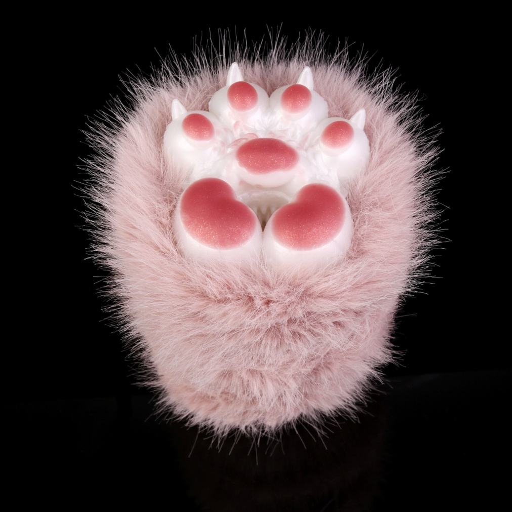 Plush White Paws Male Masturbator