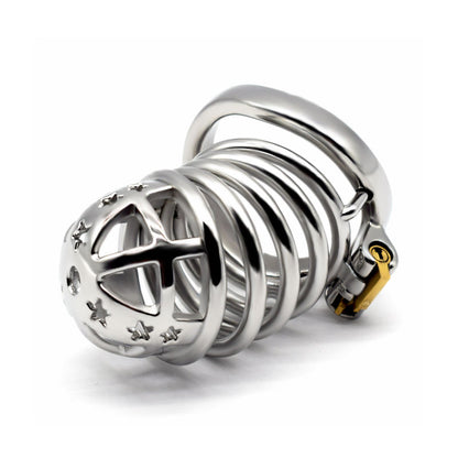 CB Lock Stainless Steel Metal Chastity Cage