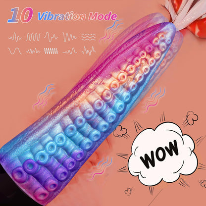 Octopus Tentacle Vibrating Dildo