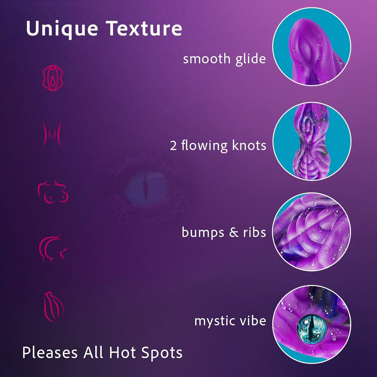 Cosmic Worm Eye Fantasy Dildo