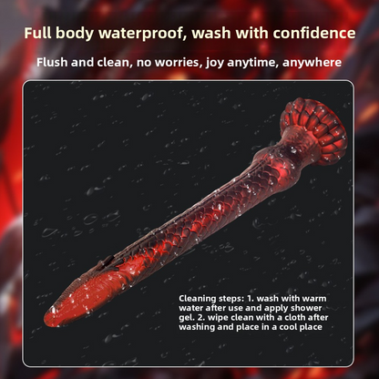 Eel Crimson Tentacle Dildo