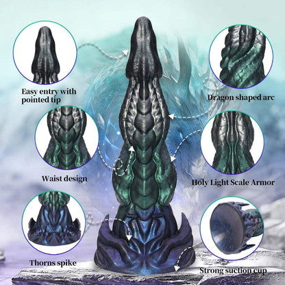 Draconic Eclipse — Fantasy Dragon Silicone Dildo