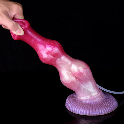 Stallion Pink Fantasy Air-Pump Dildo
