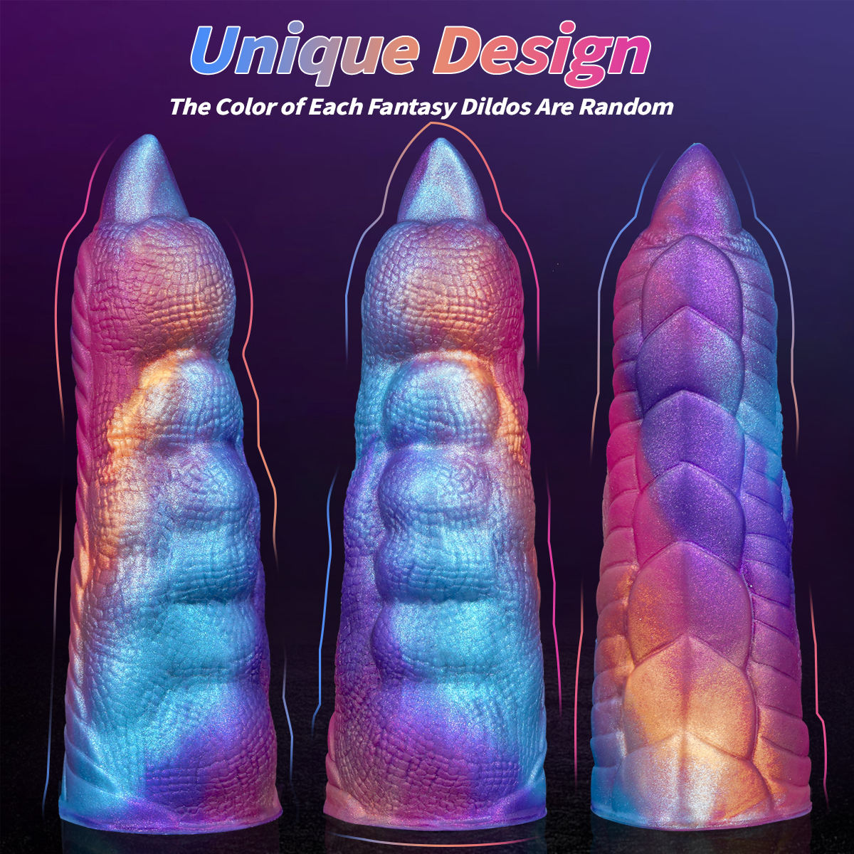 Demon Claw Fantasy Textured Dildo – 10-Mode Vibrating