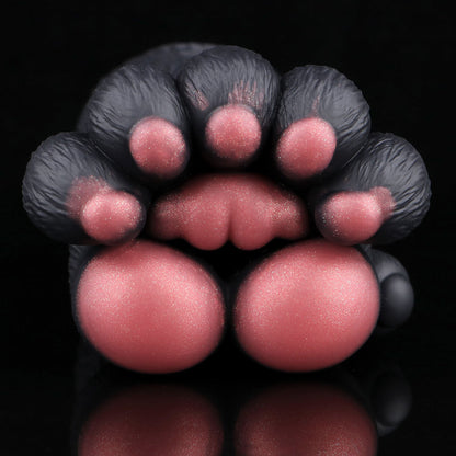 Plush Black Paws Male Masturbator
