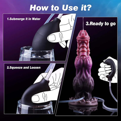 Malakor Dual-Knot Squirting Monster Dildo