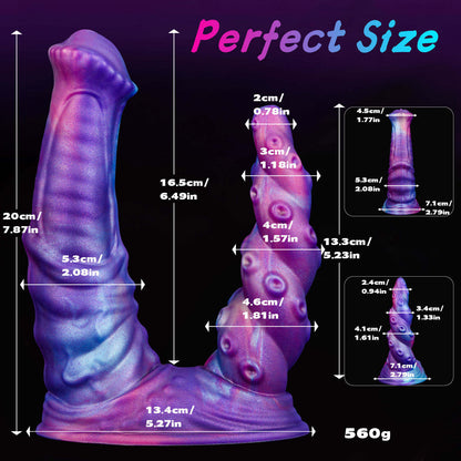 Chimera Twin — Double-Ended Fantasy Dildo