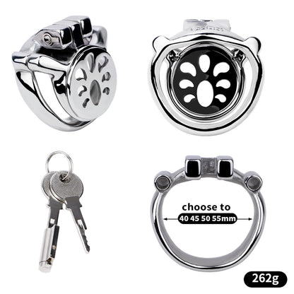 FRRK-265 Thickened Flat Heavy Chastity Cage