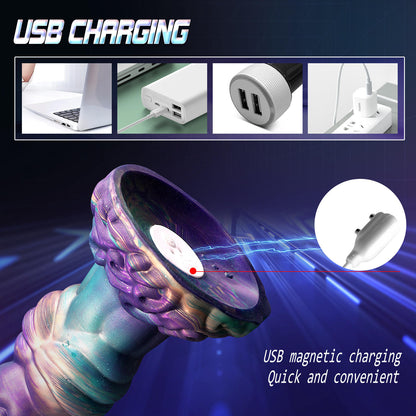 Cosmic Wave™ – Textured Vibrating Silicone Wand