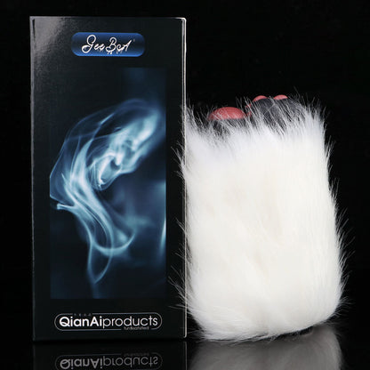 Plush Black Paws Male Masturbator