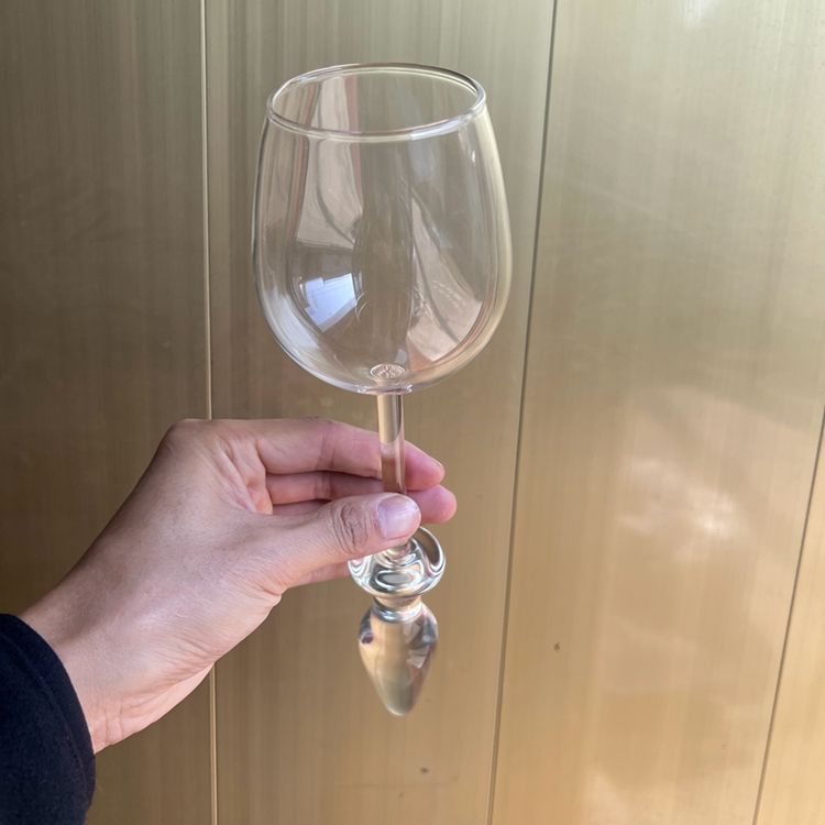 Classic Wine Glass Butt Plug