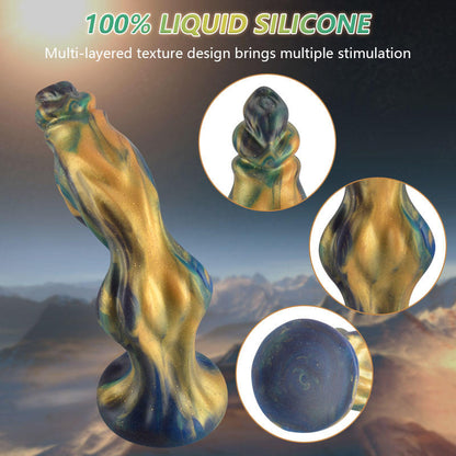 Golden Ocean Twisted Fantasy Dildo